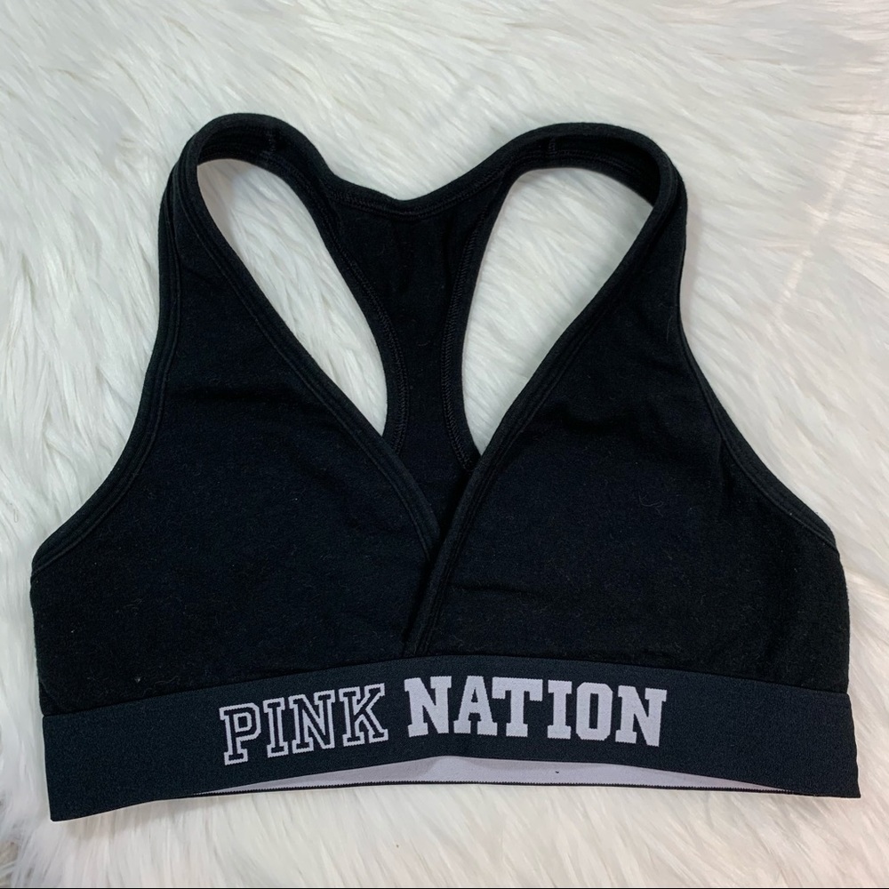 PINK Nation Cotton Sports Bra Small